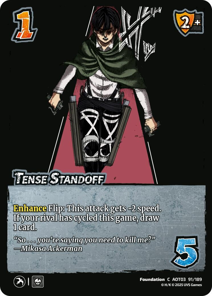 Tense Standoff (91/189) (Attack on Titan: Apocalypse)