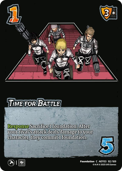 Time for Battle (92/189) (Attack on Titan: Apocalypse)