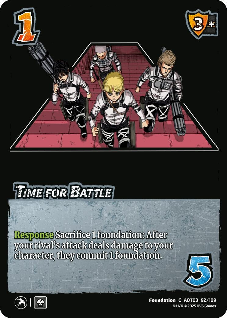 Time for Battle (92/189) (Attack on Titan: Apocalypse)