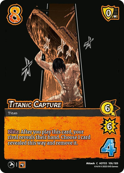 Titanic Capture (106/189) (Attack on Titan: Apocalypse)