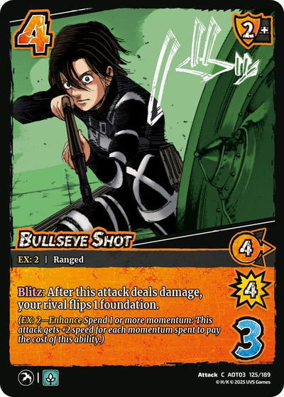 Bullseye Shot (125/189) (Attack on Titan: Apocalypse)