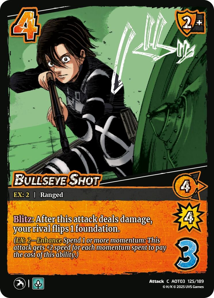 Bullseye Shot (125/189) (Attack on Titan: Apocalypse)