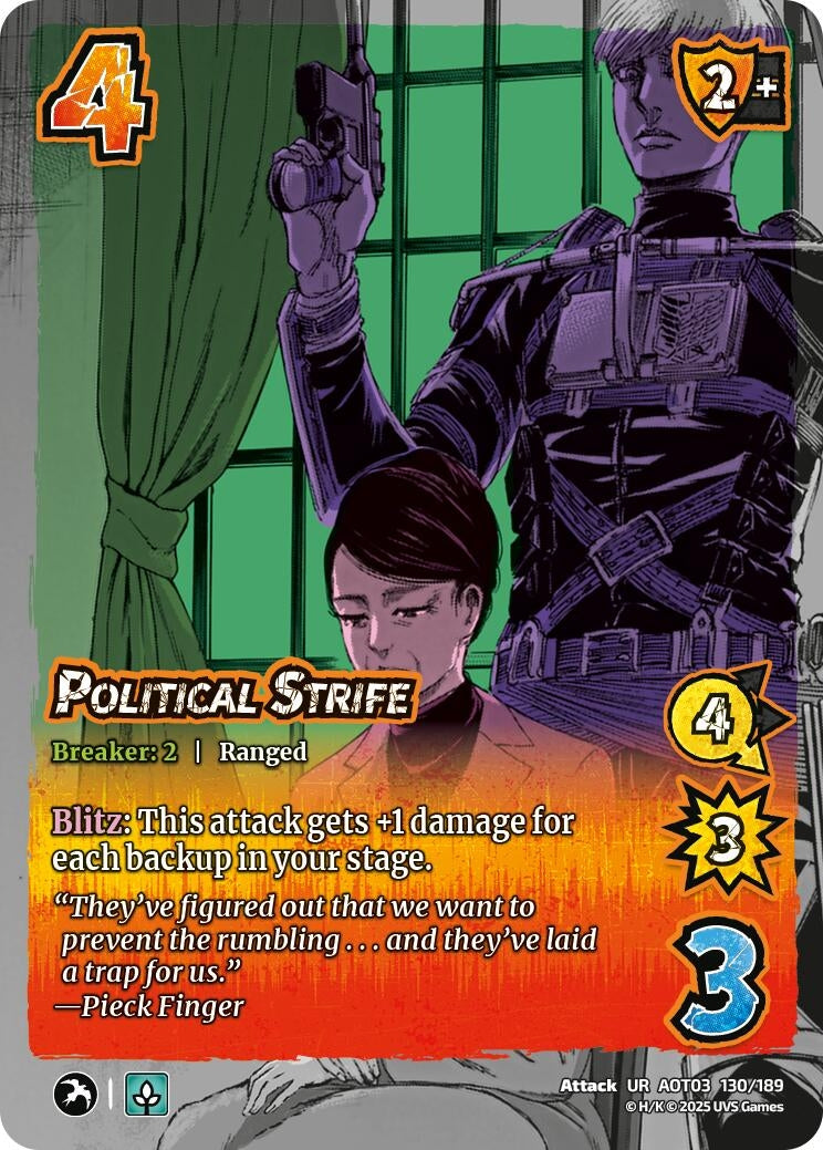 Political Strife (130/189) (Attack on Titan: Apocalypse)