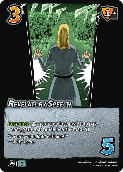 Revelatory Speech (146/189) (Attack on Titan: Apocalypse)