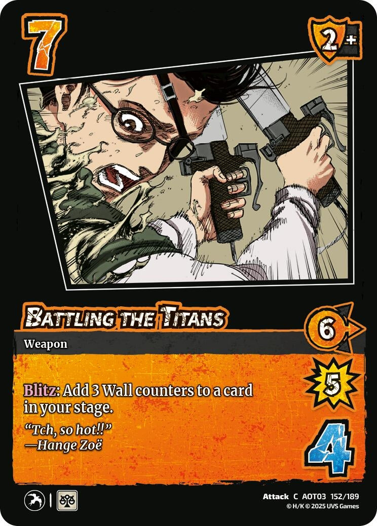 Battling the Titans (152/189) (Attack on Titan: Apocalypse)