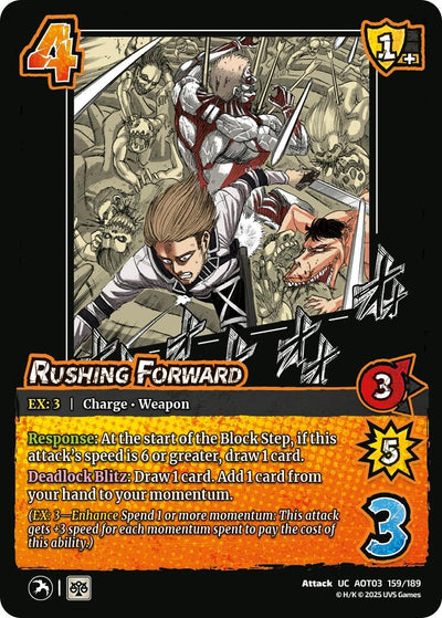 Rushing Forward (159/189) (Attack on Titan: Apocalypse)