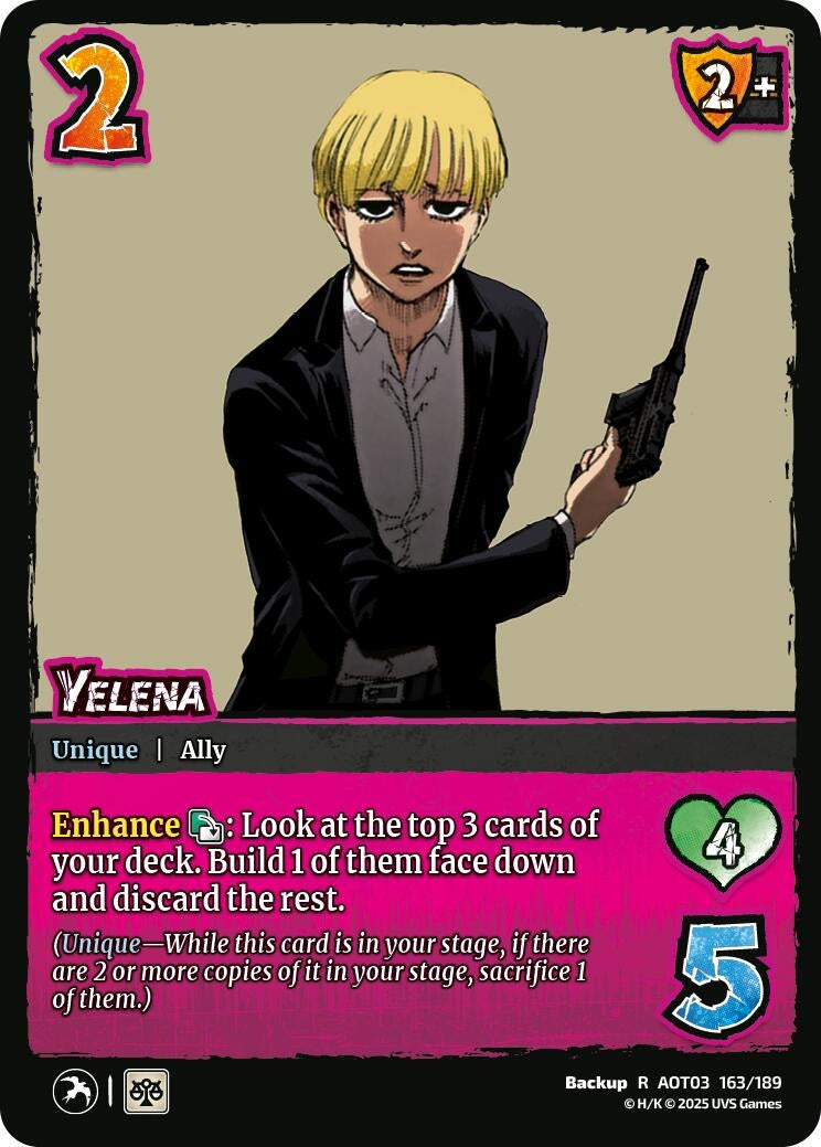 Yelena (163/189) (Attack on Titan: Apocalypse)