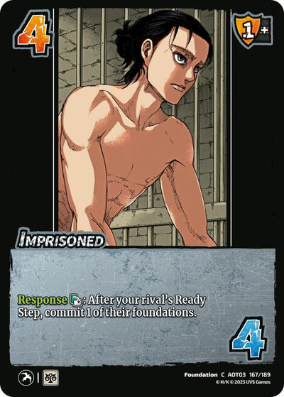 Imprisoned (167/189) (Attack on Titan: Apocalypse)