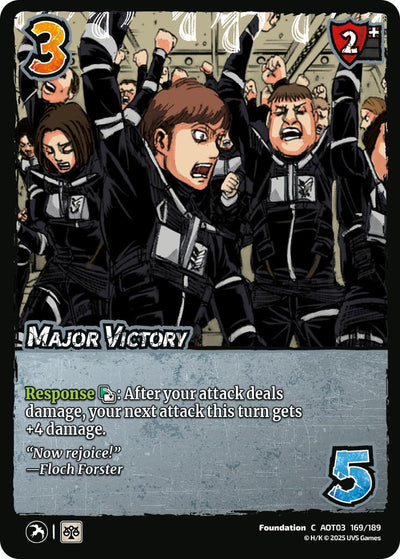 Major Victory (169/189) (Attack on Titan: Apocalypse)