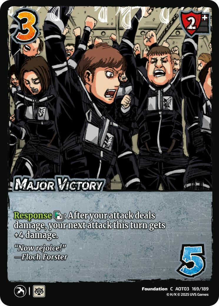 Major Victory (169/189) (Attack on Titan: Apocalypse)