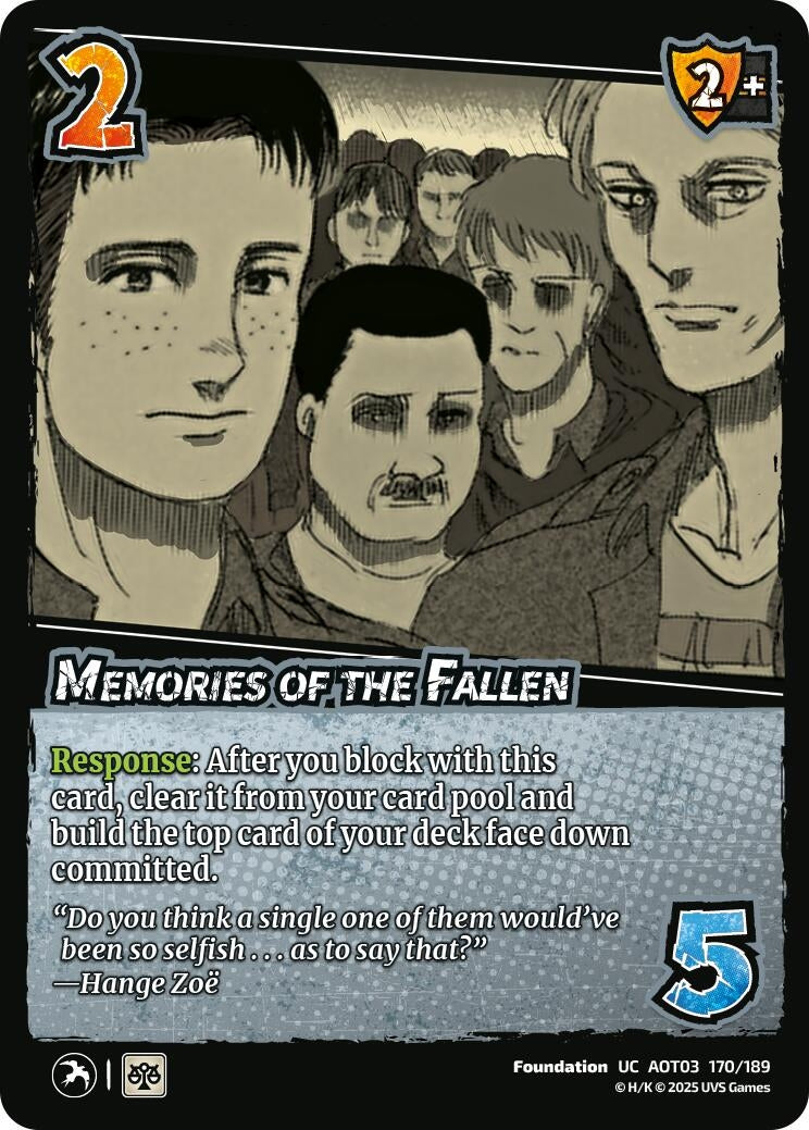 Memories of the Fallen (170/189) (Attack on Titan: Apocalypse)