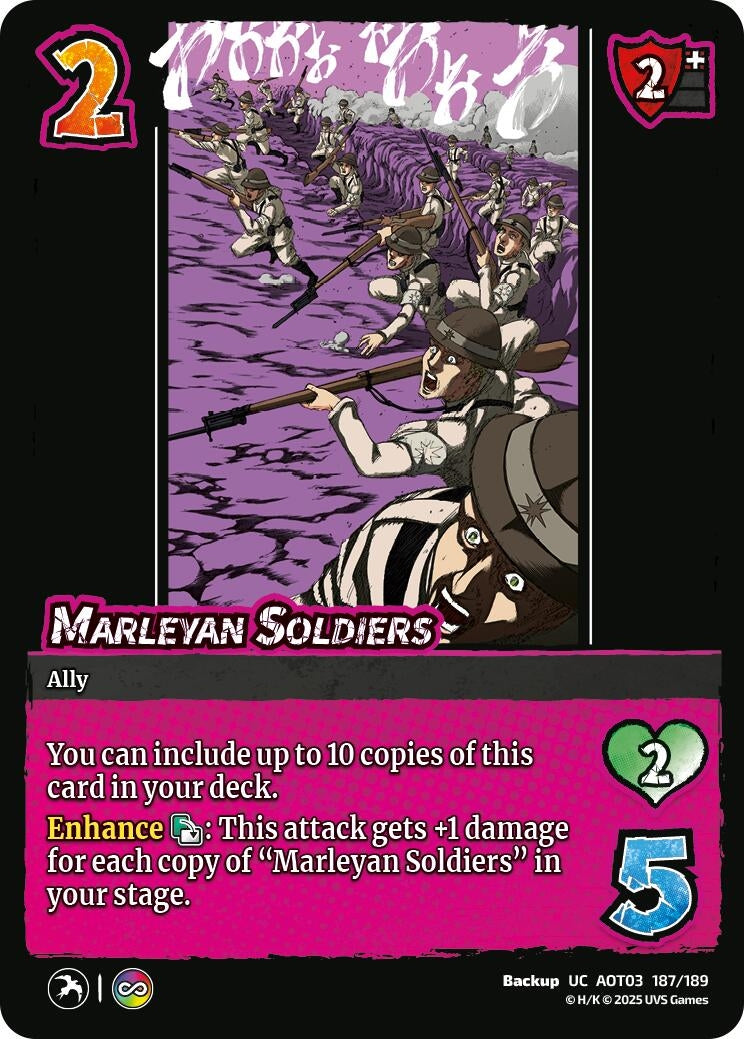 Marleyan Soldiers (187/189) (Attack on Titan: Apocalypse)