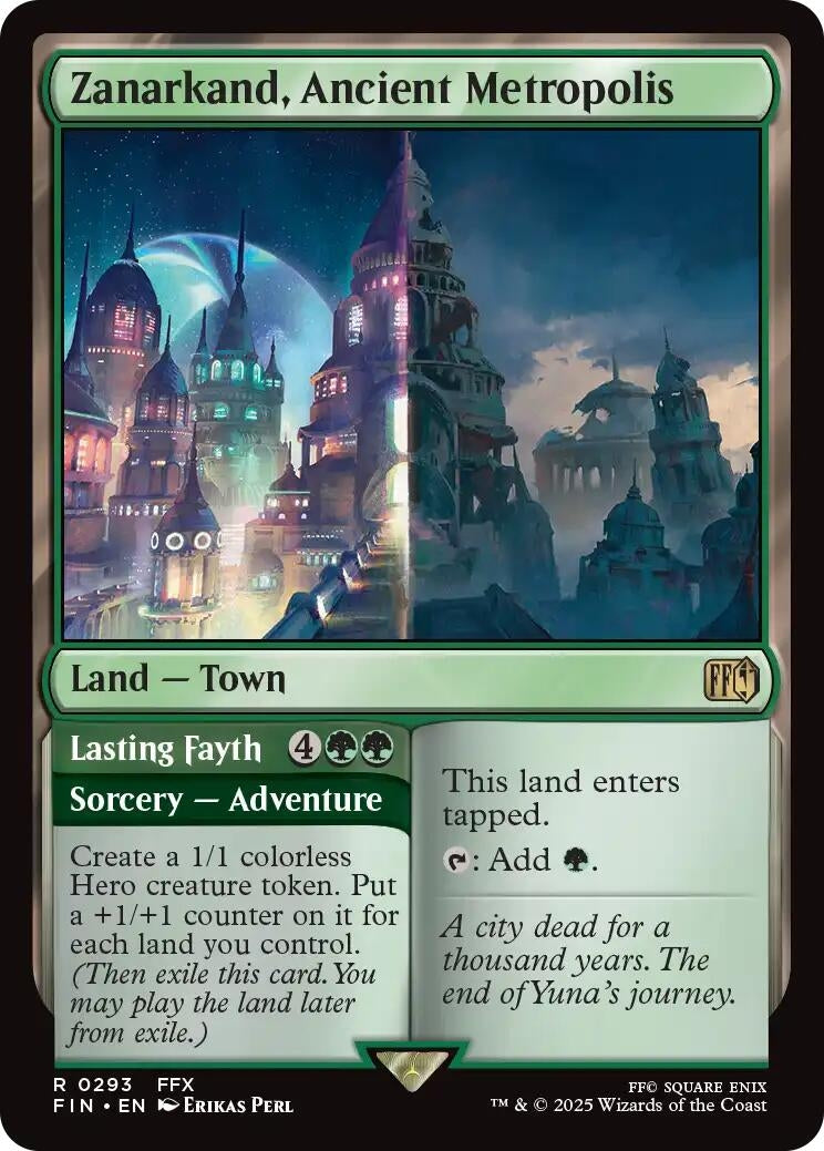 Image for Zanarkand, Ancient Metropolis (293) (FINAL FANTASY) - Magic: The Gathering
