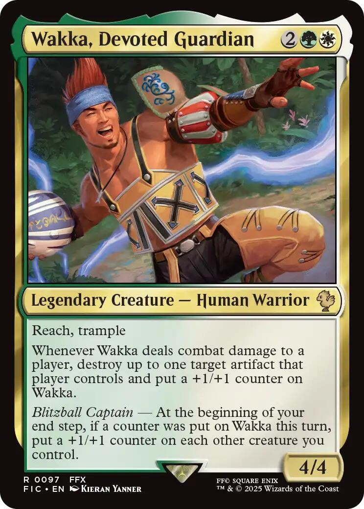 Wakka, Devoted Guardian (97) (Commander: FINAL FANTASY)