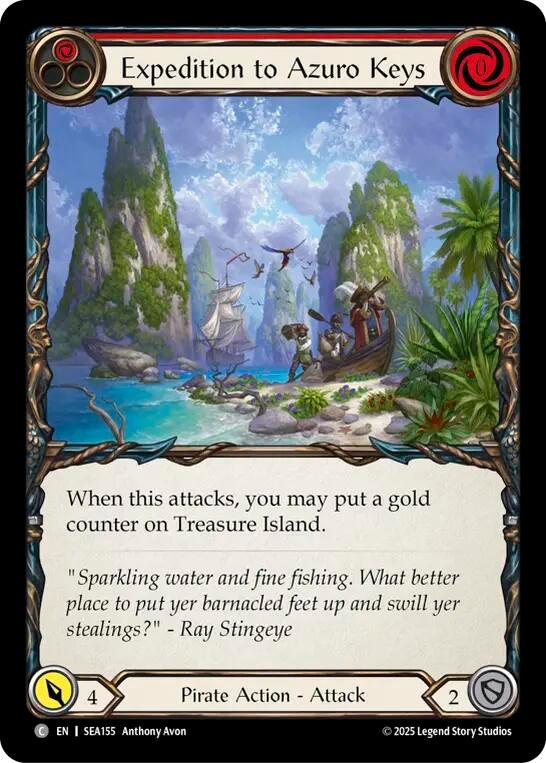 Image for Expedition to Azuro Keys (SEA155) (High Seas) - Flesh and Blood TCG