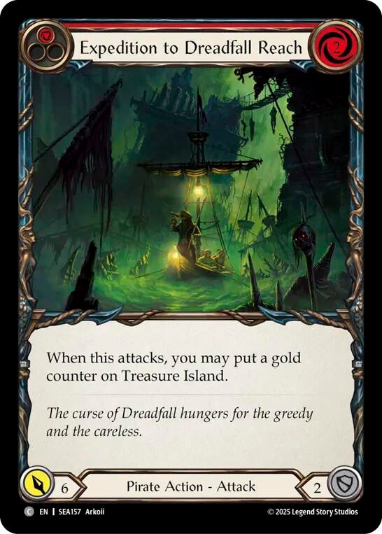 Image for Expedition to Dreadfall Reach (SEA157) (High Seas) - Flesh and Blood TCG