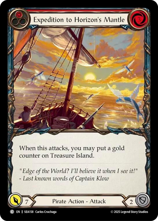 Image for Expedition to Horizon's Mantle (SEA158) (High Seas) - Flesh and Blood TCG