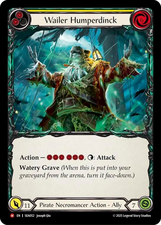 Image for Wailer Humperdinck (SEA052) (High Seas) - Flesh and Blood TCG
