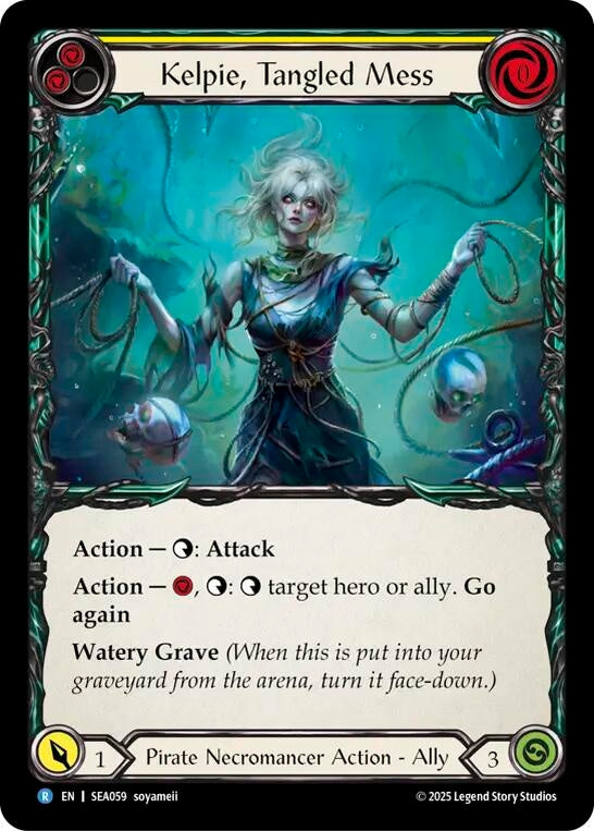 Image for Kelpie, Tangled Mess (SEA059) (High Seas) - Flesh and Blood TCG