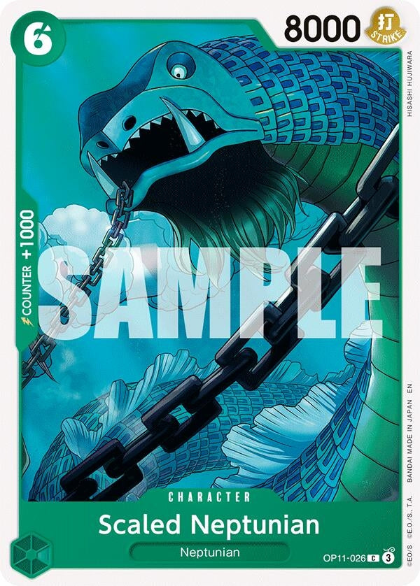 Scaled Neptunian (OP11-026) (A Fist of Divine Speed)