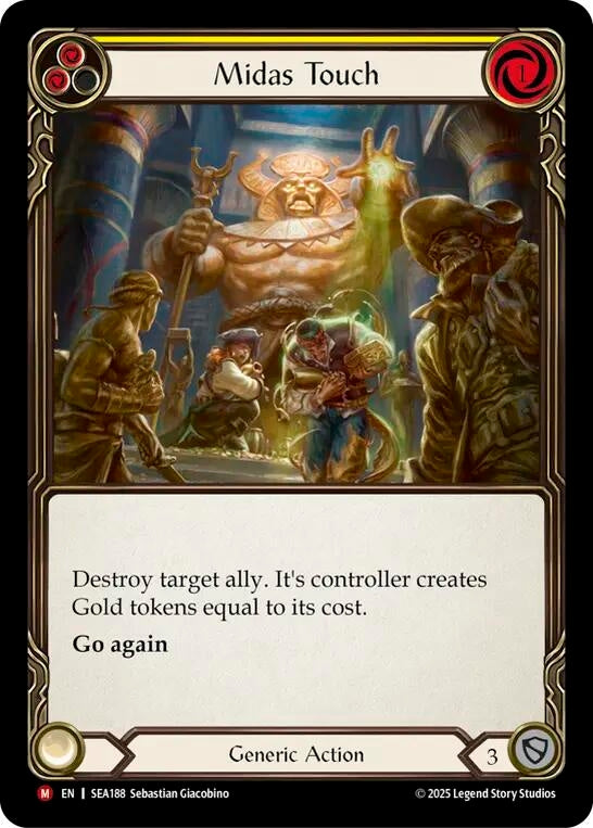 Image for Midas Touch (SEA188) (High Seas) - Flesh and Blood TCG