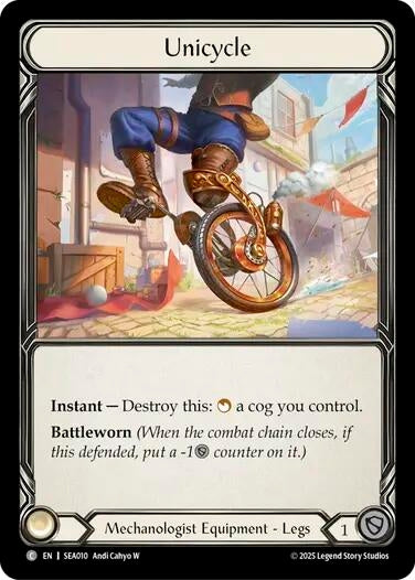 Image for Unicycle (SEA010) (High Seas) - Flesh and Blood TCG