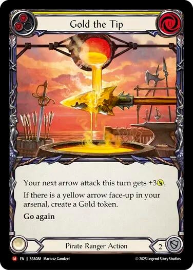 Image for Gold the Tip (SEA088) (High Seas) - Flesh and Blood TCG