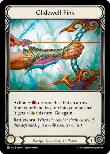 Image for Glidewell Fins (SEA097) (High Seas) - Flesh and Blood TCG