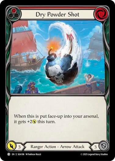 Image for Dry Powder Shot (SEA106) (High Seas) - Flesh and Blood TCG