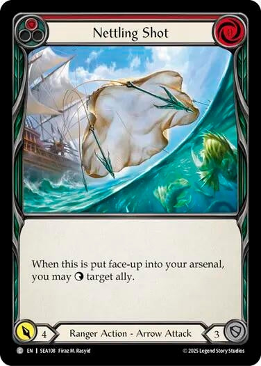 Image for Nettling Shot (SEA108) (High Seas) - Flesh and Blood TCG