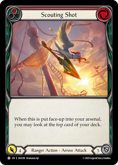 Image for Scouting Shot (SEA109) (High Seas) - Flesh and Blood TCG