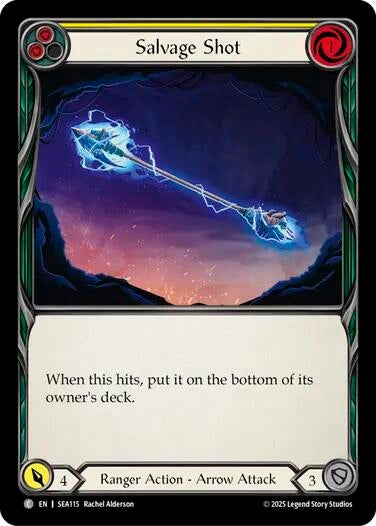 Image for Salvage Shot (Yellow) (SEA115) (High Seas) - Flesh and Blood TCG