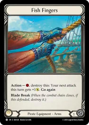 Image for Fish Fingers (SEA128) (High Seas) - Flesh and Blood TCG
