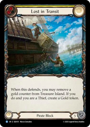 Image for Lost in Transit (SEA151) (High Seas) - Flesh and Blood TCG