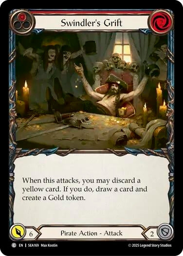 Image for Swindler's Grift (Red) (SEA169) (High Seas) - Flesh and Blood TCG
