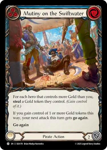 Image for Mutiny on the Swiftwater (SEA178) (High Seas) - Flesh and Blood TCG