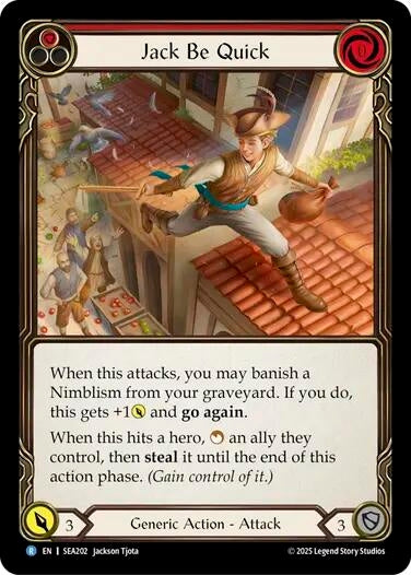 Image for Jack Be Quick (SEA202) (High Seas) - Flesh and Blood TCG
