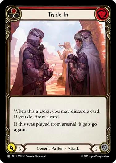 Image for Trade In (Red) (SEA232) (High Seas) - Flesh and Blood TCG
