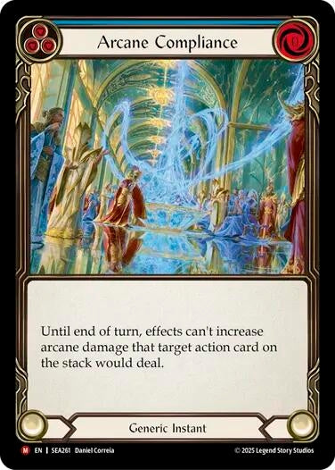 Image for Arcane Compliance (SEA261) (High Seas) - Flesh and Blood TCG