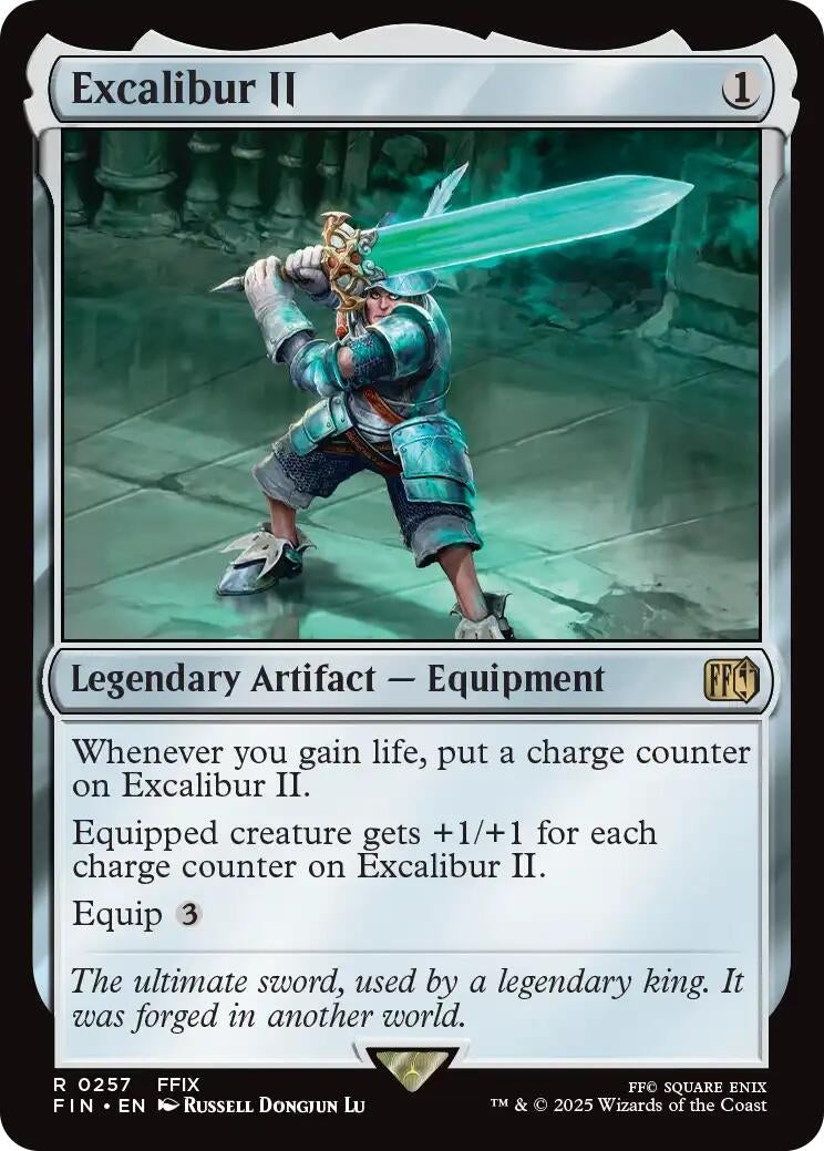 Image for Excalibur II (257) (FINAL FANTASY) - Magic: The Gathering