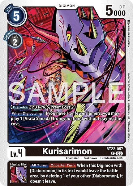 Kurisarimon (BT22-057 C) (Cyber Eden)