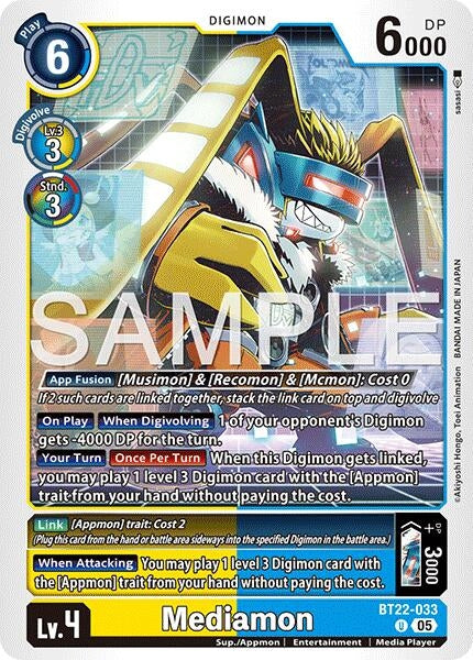 Mediamon (BT22-033 U) (Cyber Eden)