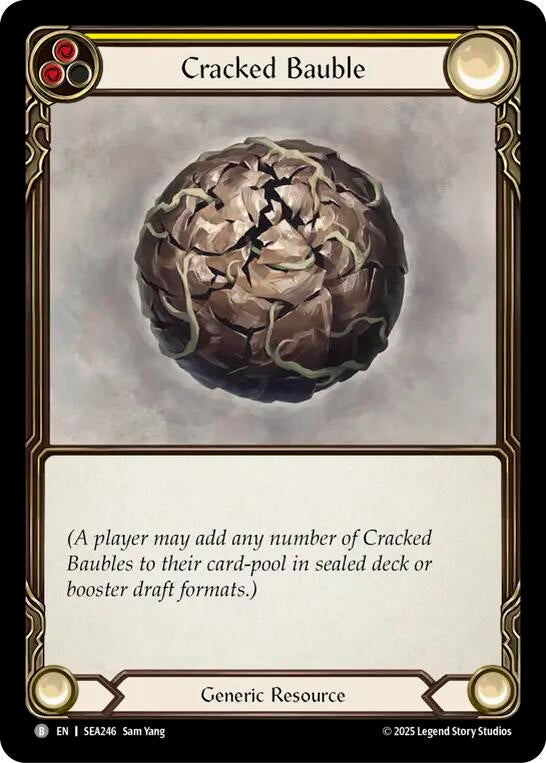 Image for Cracked Bauble (SEA246) (High Seas) - Flesh and Blood TCG