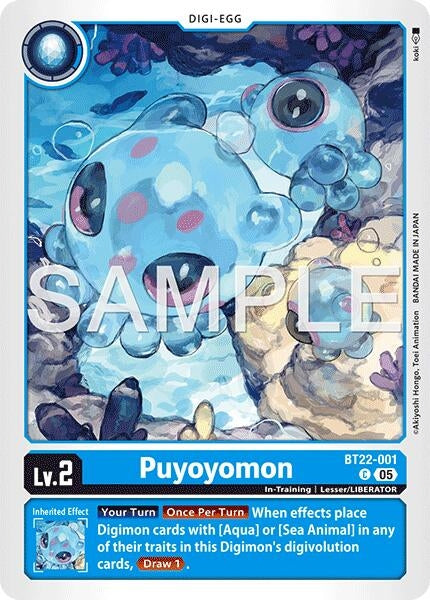 Puyoyomon (BT22-001 C) (Cyber Eden)