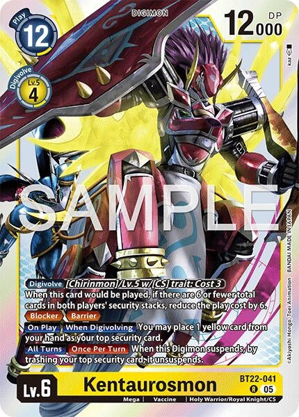 Kentaurosmon (BT22-041 R) (Cyber Eden)