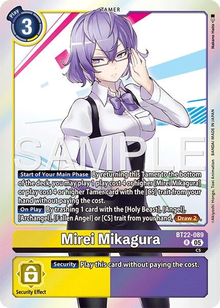 Mirei Mikagura (BT22-089 R) (Cyber Eden)