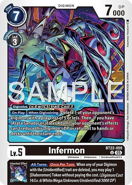 Infermon (BT22-059 U) (Cyber Eden)