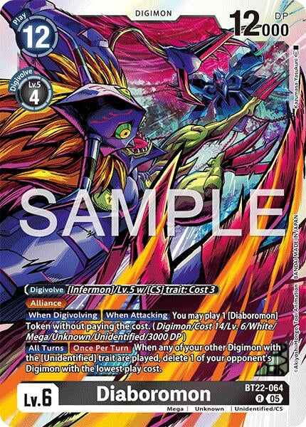 Diaboromon (BT22-064 R) (Cyber Eden)