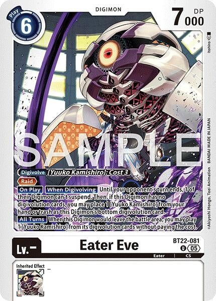 Eater Eve (BT22-081 U) (Cyber Eden)