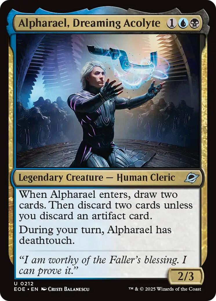 Alpharael, Dreaming Acolyte (212) (EOE)